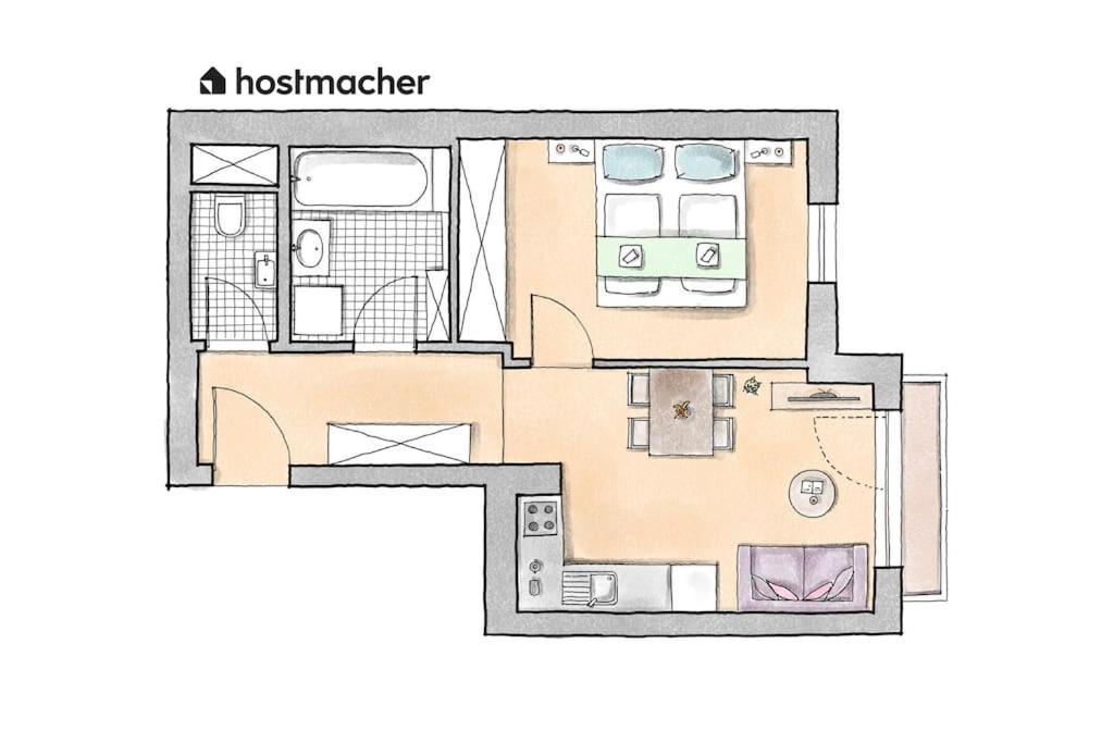 1Br Excellence, Fast To Centre By Hm Apartment Wien Ngoại thất bức ảnh